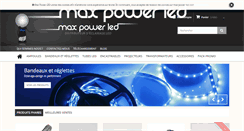 Desktop Screenshot of max-power-led.com